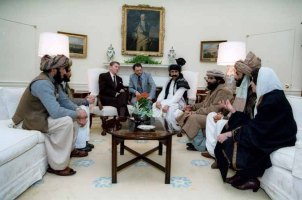 Reagan and Mujahideen