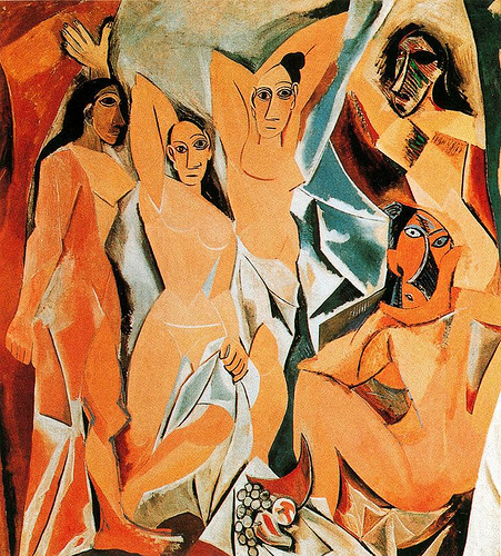 Las Señoritas de Avignon - Pablo Picasso